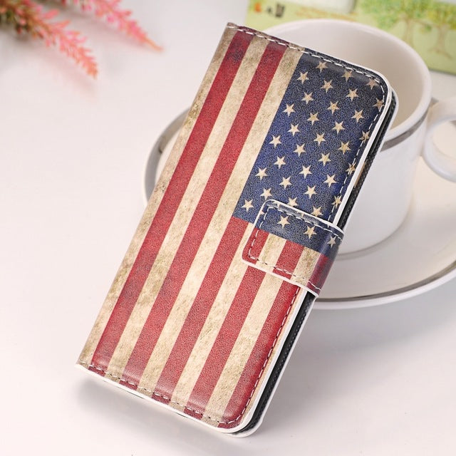 Flip Leather Phone Cover