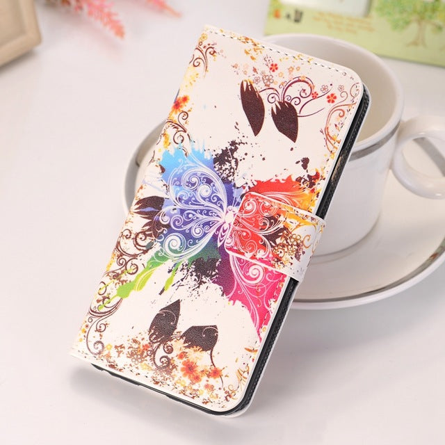 Flip Leather Phone Cover
