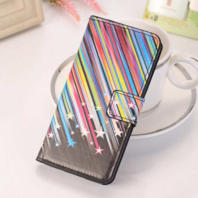 Flip Leather Phone Cover